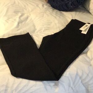 Calvin Klein Performance Stretch Black Pants. NEW w TAGS